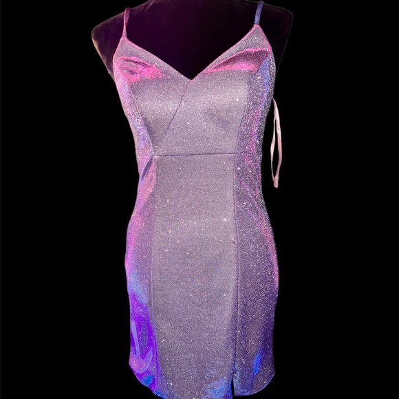 Waltz - Women’s Sequin Cami Mini Dress - - Picture 2 of 4